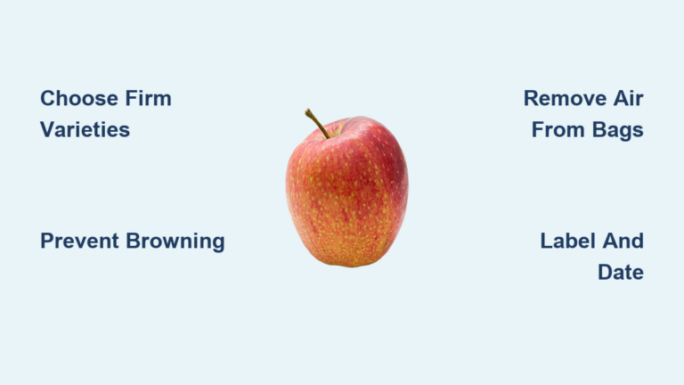 How to Freeze Apples: Easy Prep Guide