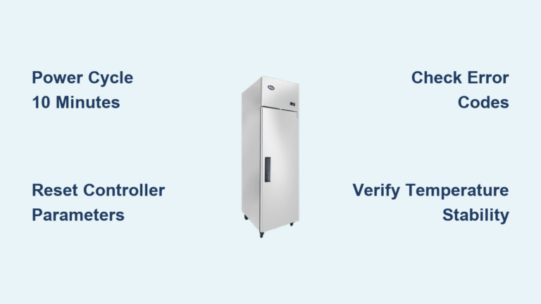 How to Reset Atosa Freezer: Quick Steps