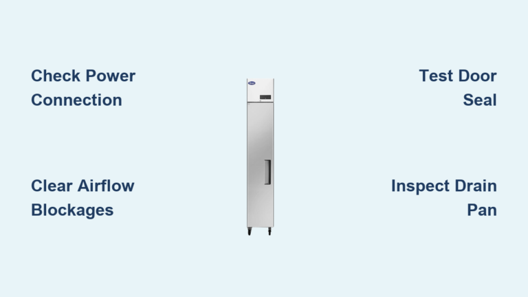 Atosa Freezer Troubleshooting Guide