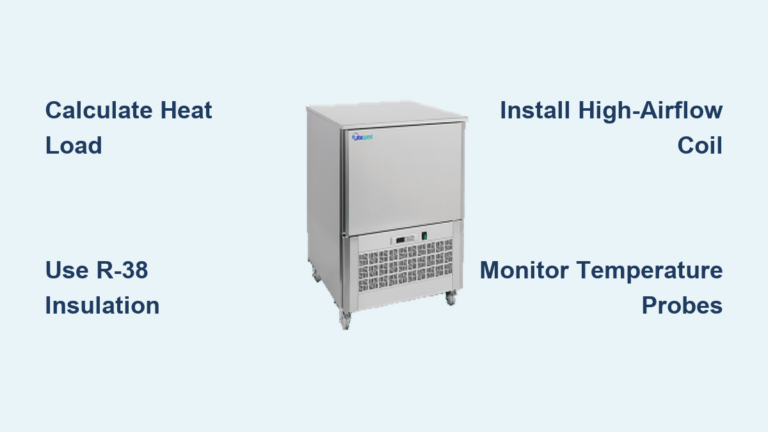 How to Build a Blast Freezer: Step-by-Step Guide