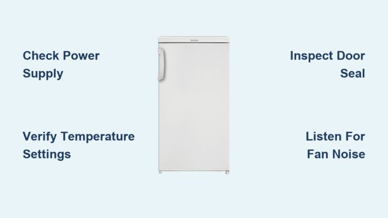 Blomberg Freezer Fan Not Working: Quick Fix Guide