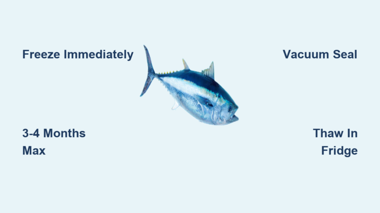 How Long Does Bluefin Tuna Last in the Freezer