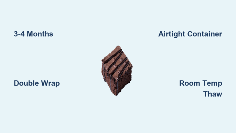 How Long Do Brownies Last in the Freezer (2026 Guide)