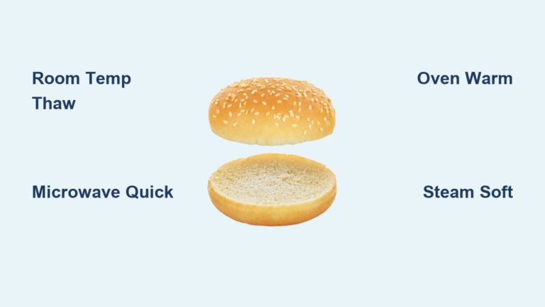 How to Thaw Buns from Freezer Quickly