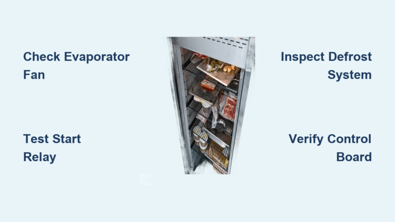 How to Fix Cafe Freezer Not Working