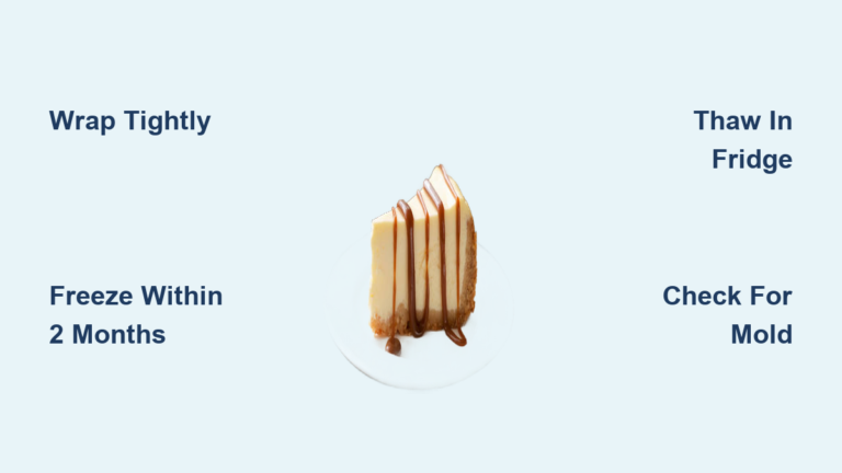 How Long Can Cheesecake Last in the Freezer