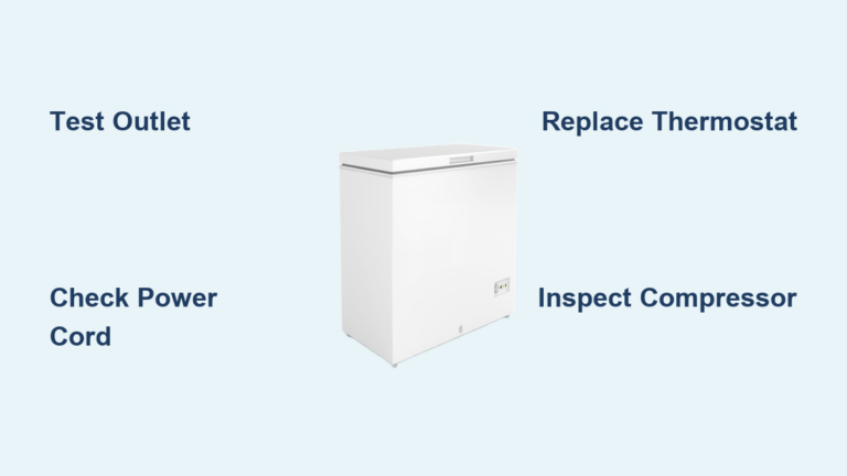 How to Fix Chest Freezer Won’t Turn On