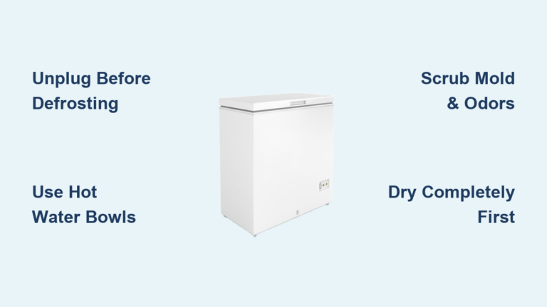 How to Defrost a Chest Freezer: Quick Steps