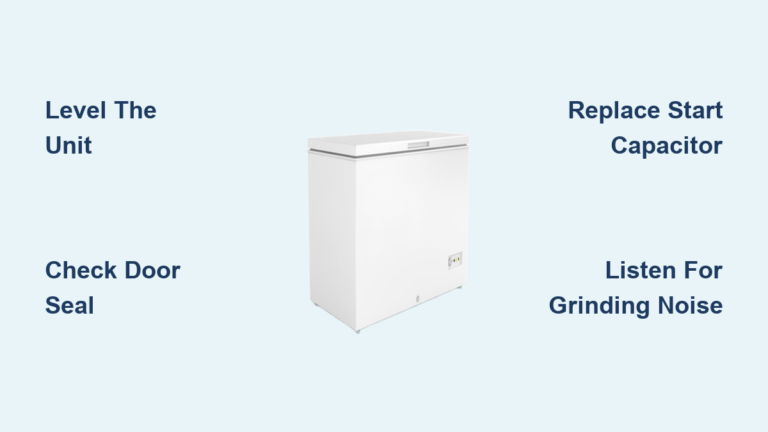 Chest Freezer Making Noise? Quick Fixes