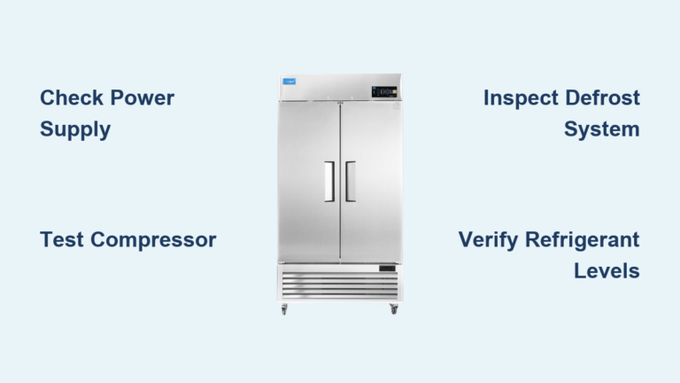 How to Fix Commercial Freezer Not Working