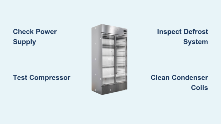 Commercial Fridge Freezer Repair: Quick Fix Tips