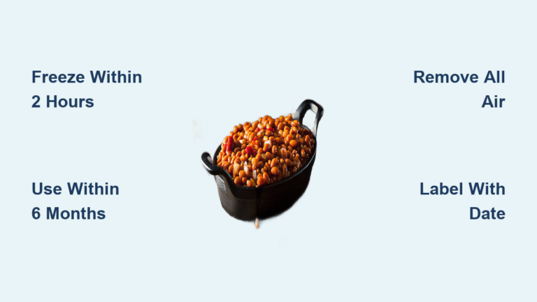 How Long Do Cooked Beans Last in the Freezer