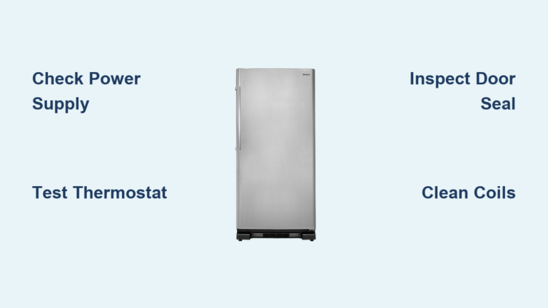 Danby Freezer Not Cooling? Fix It Fast