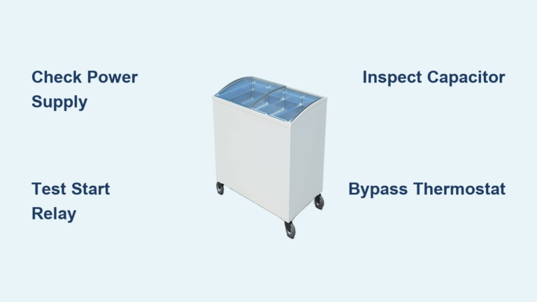 Fix Deep Freezer Compressor Not Working