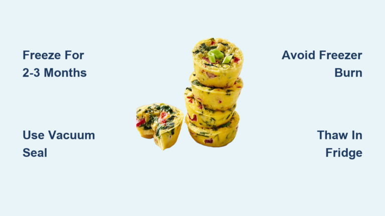 Egg Bites Freezer Life: How Long They Last