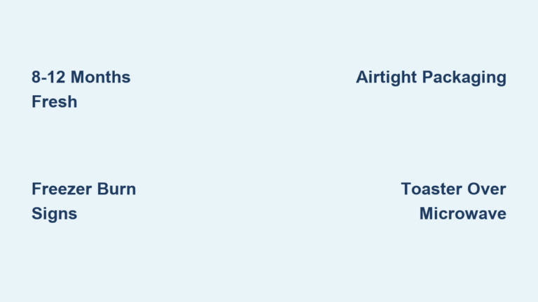How Long Are Eggo Waffles Good in the Freezer