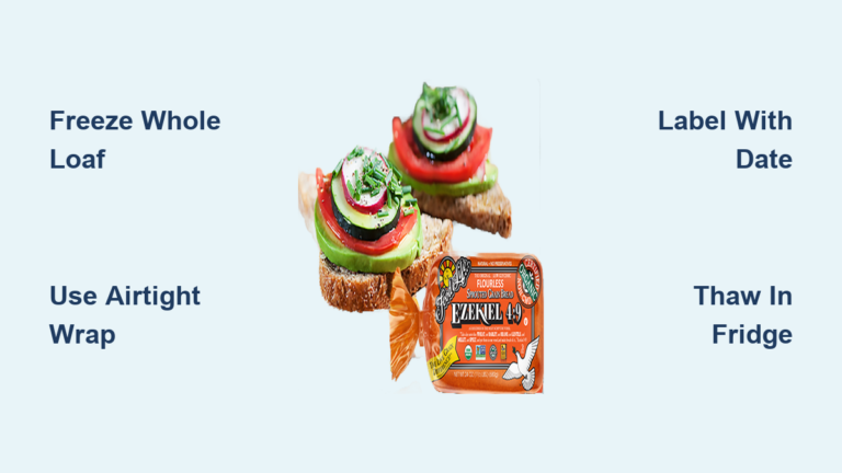 Ezekiel Bread Freezer Life: How Long It Lasts