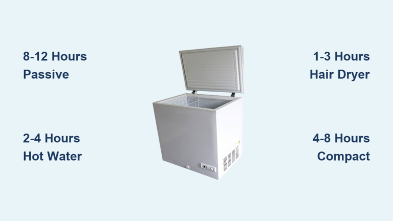 How to Defrost a Freezer: Quick Guide