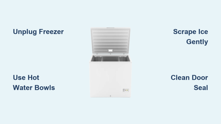 How to Remove Ice Buildup in Freezer: Quick Steps