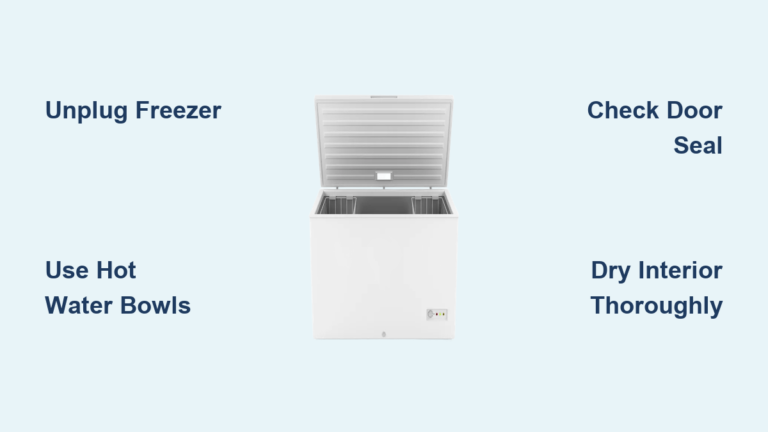 How to Remove Frost from Freezer: Quick Steps