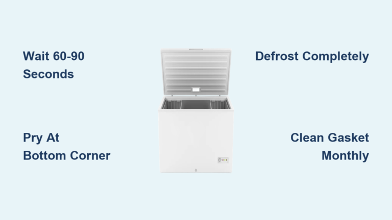 Freezer Door Stuck? Fix It Fast