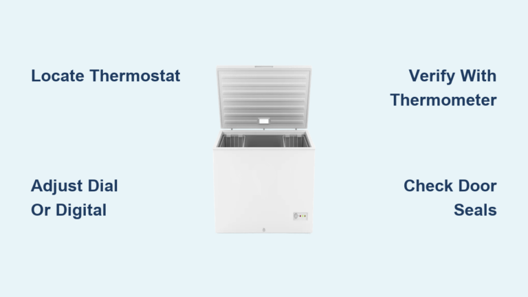 How to Lower Freezer Temperature: Quick Steps