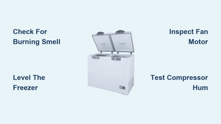 Freezer Making Humming Noise? Quick Fix Tips