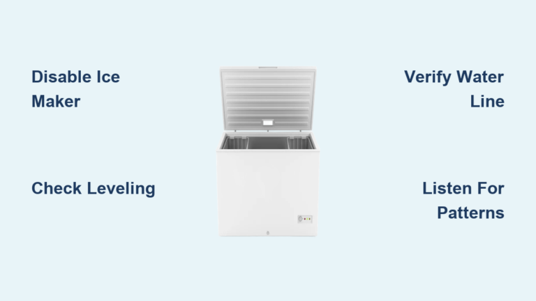 Freezer Making Clicking Noise? Fix It Fast