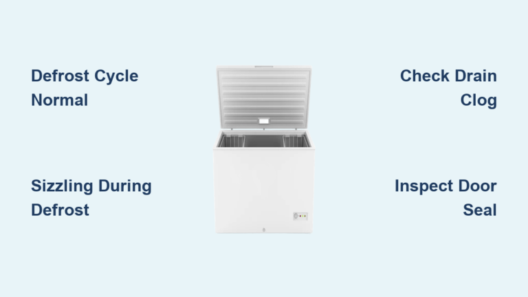 Freezer Making Sizzling Noise? Quick Fix Tips