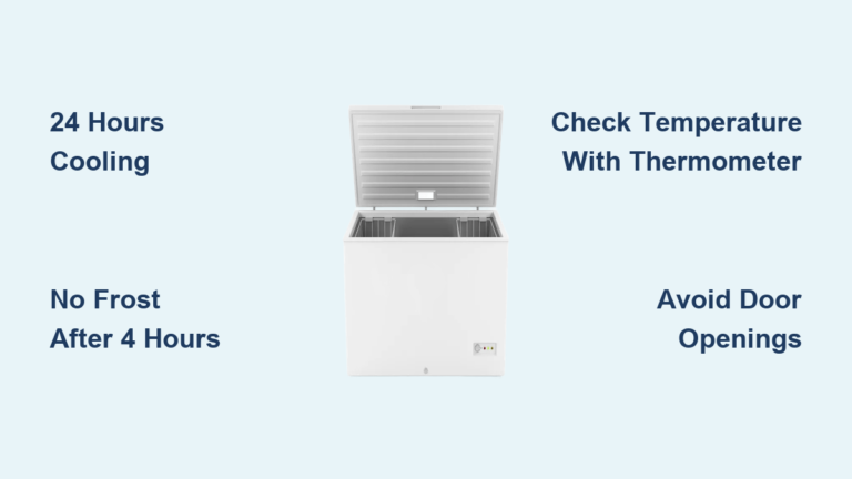 How Long Does a Freezer Take to Get Cold?