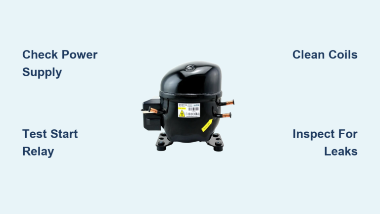 Freezer Compressor Repair Guide