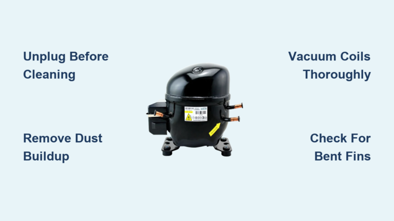 How to Clean Freezer Compressor: Easy Steps