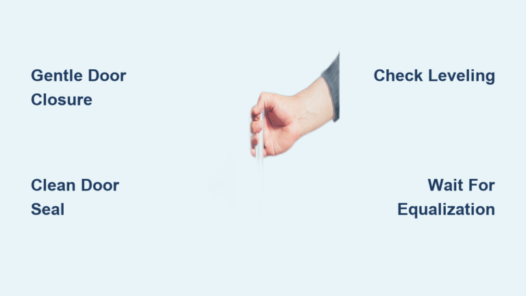 How to Fix Freezer Door Suction Too Strong