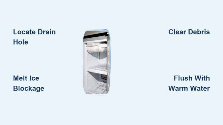 How to Unclog Freezer Drain: Quick Fix Guide