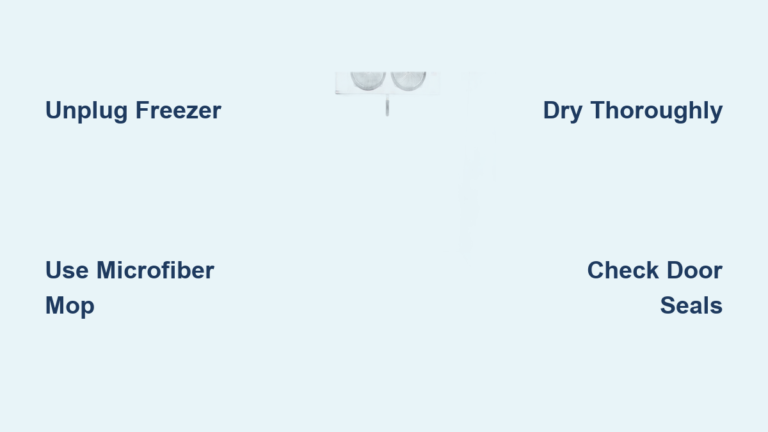 How to Mop a Freezer Floor: Easy Cleaning Steps