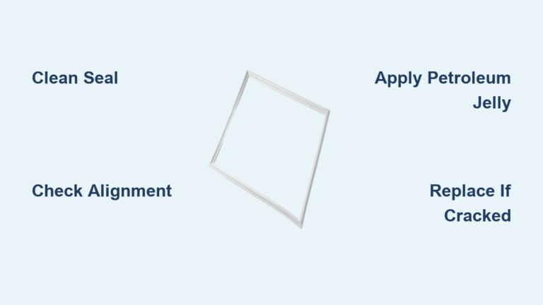 How to Fix Freezer Gasket Seal – Quick Repair Guide