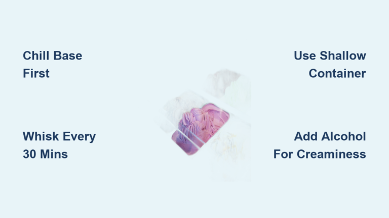 How to Make Ice Cream in a Freezer