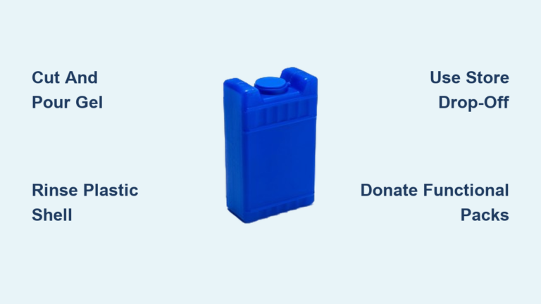 How to Recycle Freezer Packs: Easy Steps