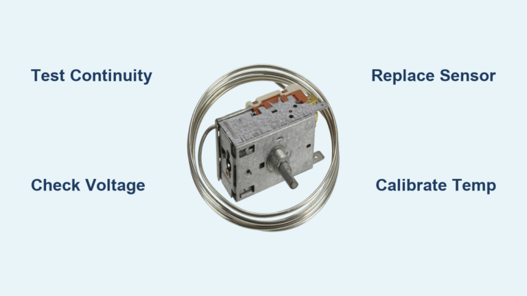 How to Fix Freezer Thermostat Issues