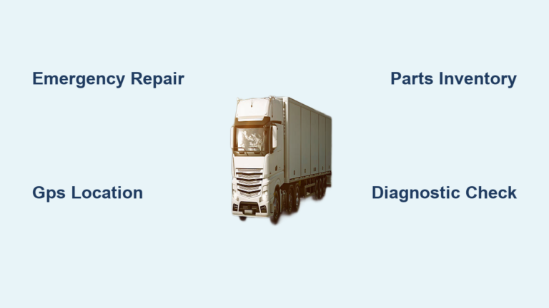Freezer Truck Repair: Quick Fix Guide