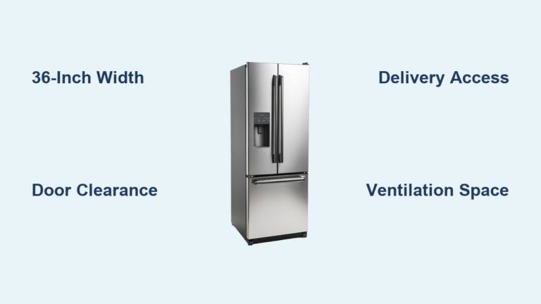 Average Fridge Freezer Width: Standard Sizes Guide