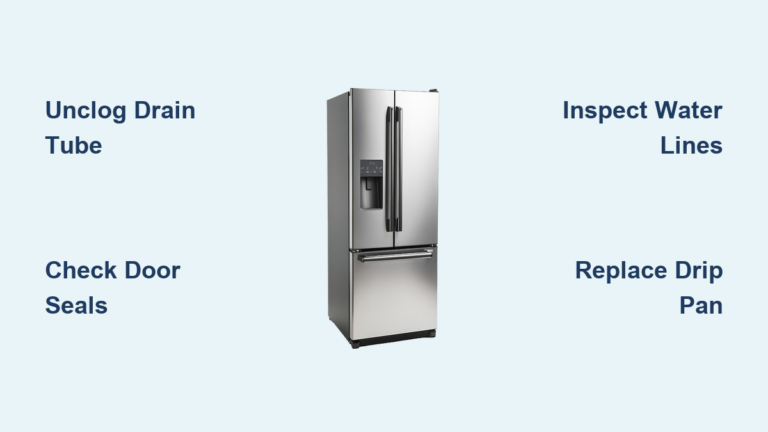 How to Fix a Leaking Fridge Freezer – Quick & Easy Steps
