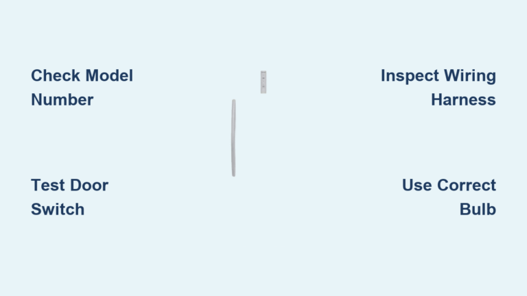 How to Fix Frigidaire Freezer Light Not Working