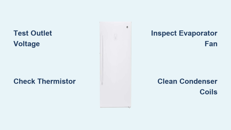 GE Upright Freezer Not Freezing? Fix It Fast