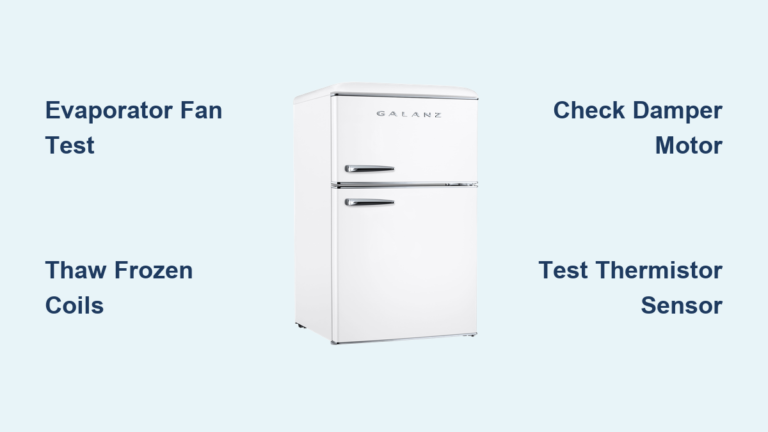Galanz Fridge Not Cooling But Freezer Works: Quick Fix