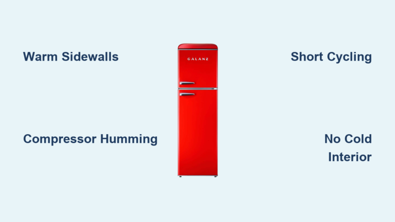 Galanz Fridge Freezer Not Working: Quick Fixes