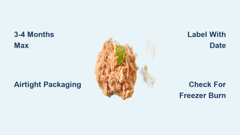 How Long Can Ground Chicken Stay in the Freezer