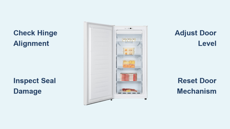 Fix Hisense Freezer Door Not Closing Issue
