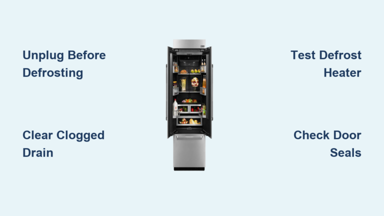 How to Defrost Jenn Air Freezer: Quick Steps