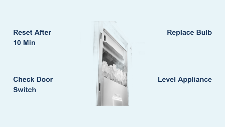 How to Fix KitchenAid Freezer Light Not Working